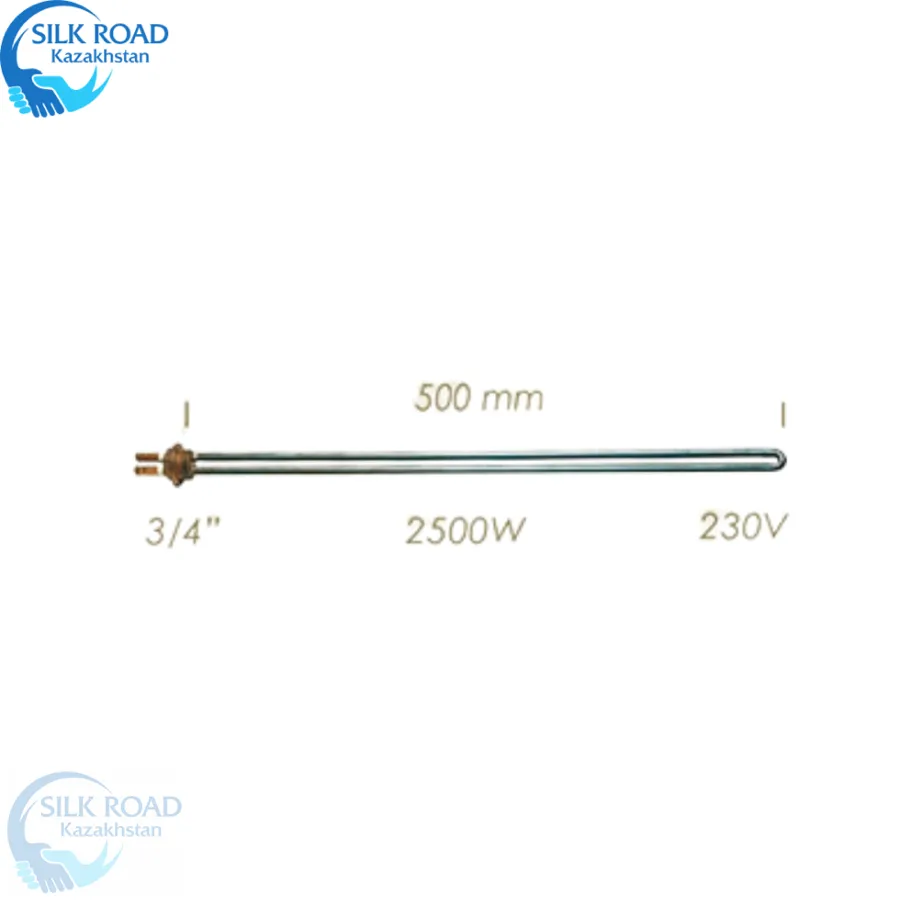 Нагреватель 2500 Вт 3/4" l=500